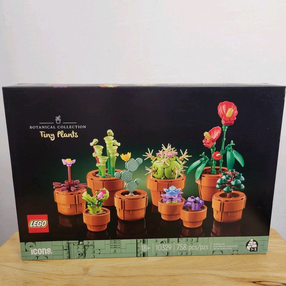 LEGO Botanicals: Tiny Plants (10329) NIB Building Set 758 pcs